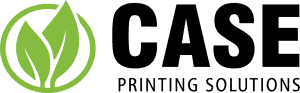 logotipo de soluções de impressão de caixas